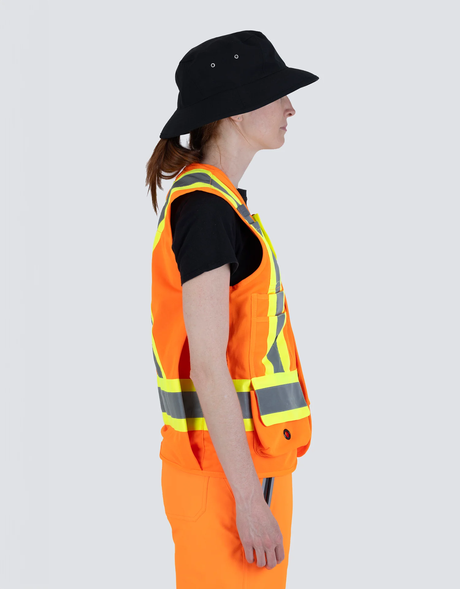 Forcefield Women's Hi Vis Safety Surveyor's Vest - Image 3
